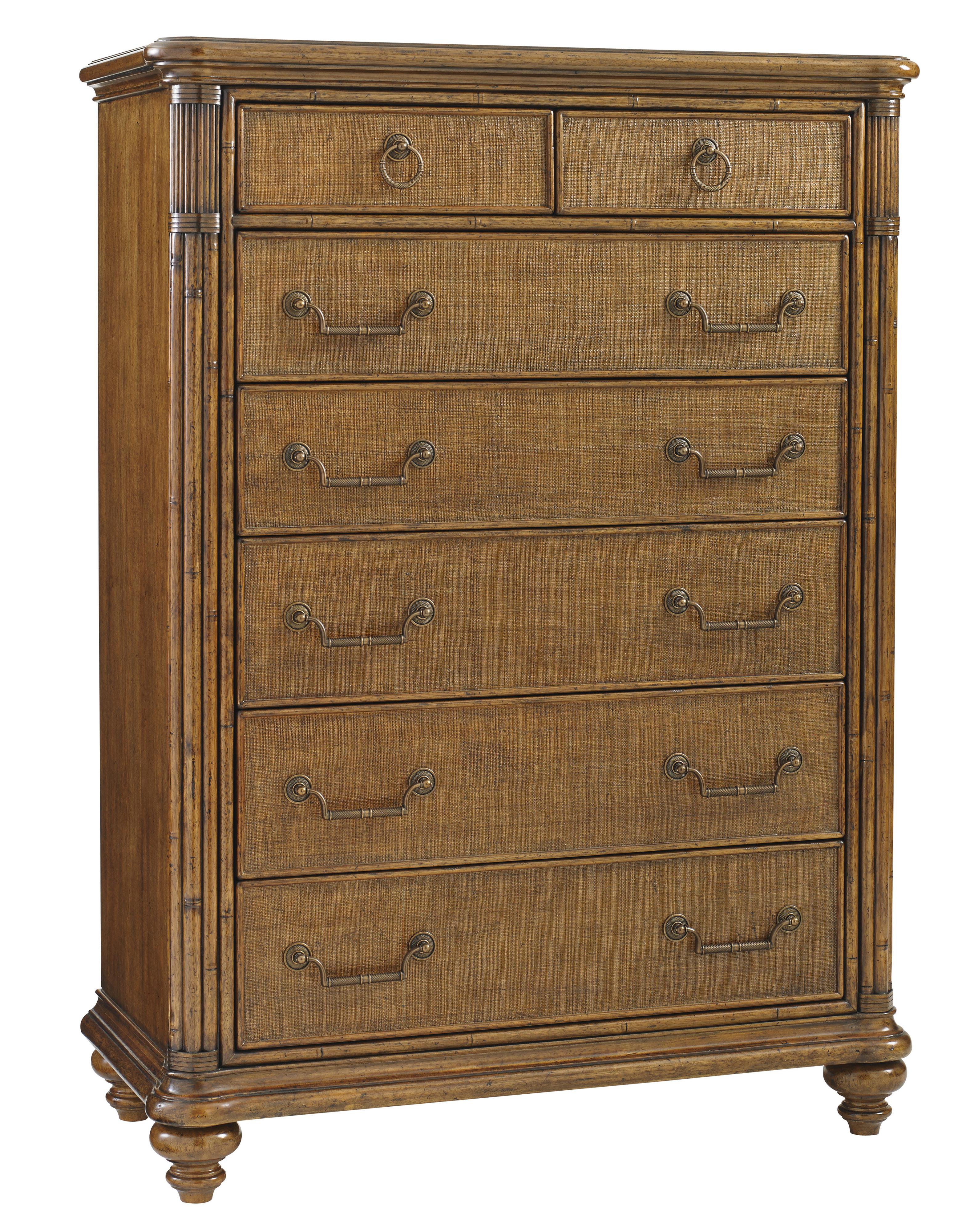 Tommy Bahama Home Bali Hai Tobago 7 Drawer Chest HomeWorld Furniture
